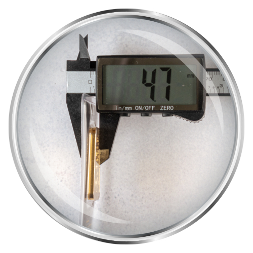 Dicke der Fälschung