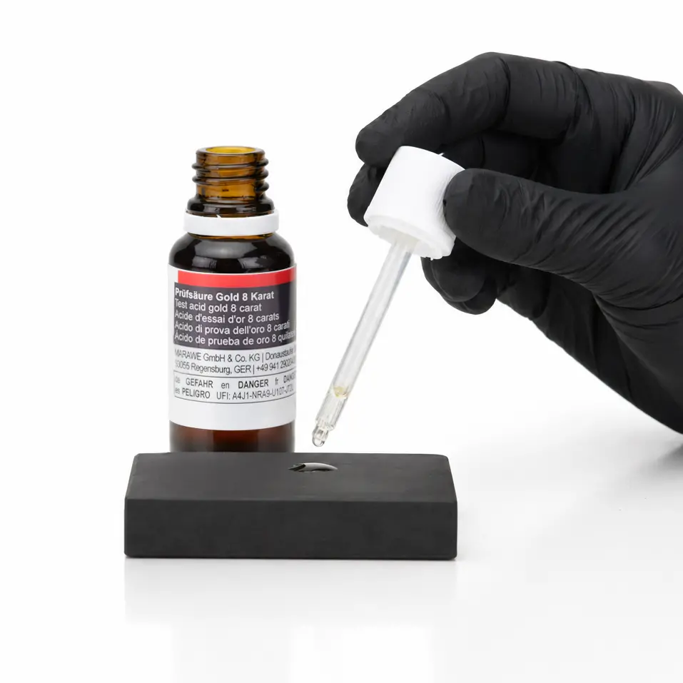goldprüfset tester set gold altgold testen prüfsäuren