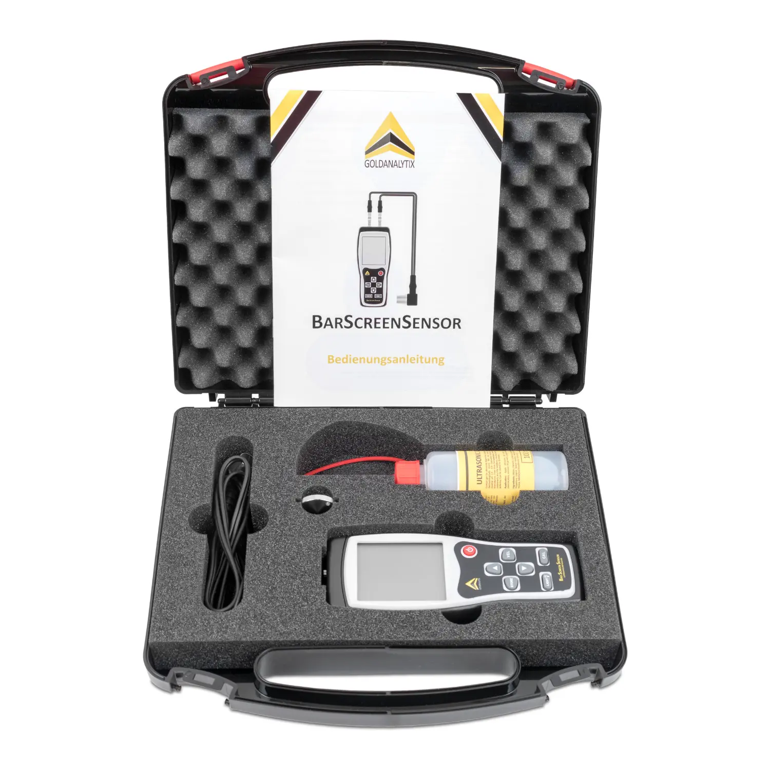 barscreensensor ultraschallgerät gold tester barren echtheit pruefen goldpruefgeraet edel metall
