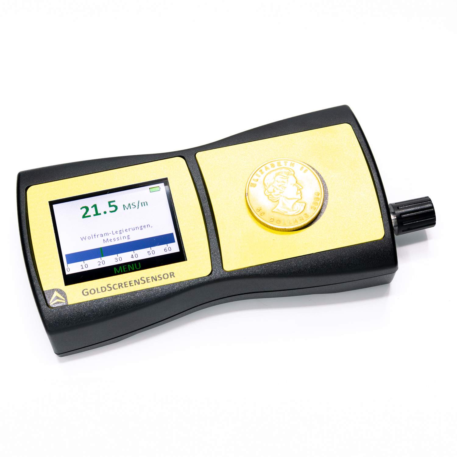 BarScreenSensor Ultraschallanalysegerät Goldbarren Tester Goldprüfgerät 